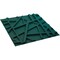 Ekena Millwork 19 5/8in. W x 19 5/8in. H Evergreen EnduraWall Decorative 3D Wall Panel Covers 2.67 Sq. Ft. WP20X20EGGLN - alternate 6